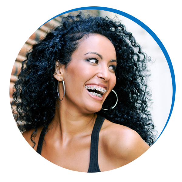 photo of woman with great skin smiling