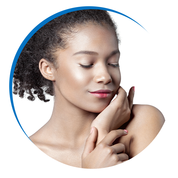 Woman with beautiful skin